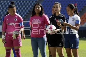 FÚTBOL FEMENIL . PUEBLA VS CRUZ AZUL