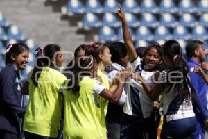 FÚTBOL FEMENIL . PUEBLA VS CRUZ AZUL