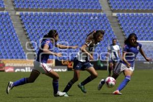 FÚTBOL FEMENIL . PUEBLA VS CRUZ AZUL