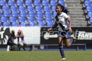 FÚTBOL FEMENIL . PUEBLA VS CRUZ AZUL