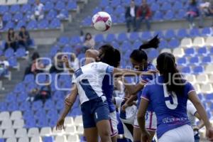 FÚTBOL FEMENIL . PUEBLA VS CRUZ AZUL