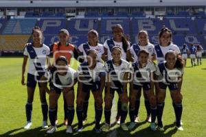 FÚTBOL FEMENIL . PUEBLA VS CRUZ AZUL