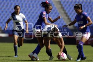 FÚTBOL FEMENIL . PUEBLA VS CRUZ AZUL