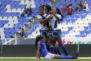 FÚTBOL FEMENIL . PUEBLA VS CRUZ AZUL