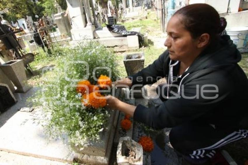 PREVIO DÍA DE MUERTOS . PANTEONES