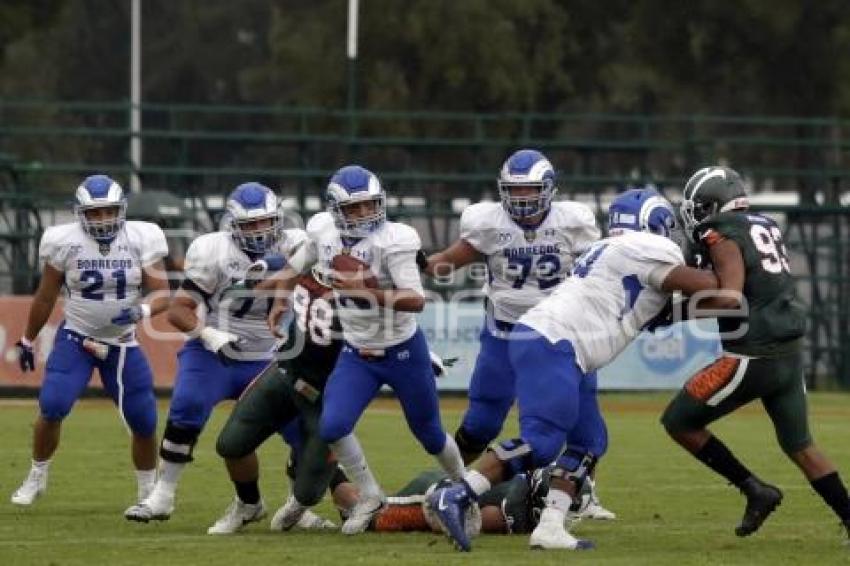 FUTBOL AMERICANO . AZTECAS VS ITESM PUEBLA