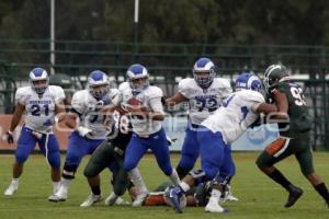 FUTBOL AMERICANO . AZTECAS VS ITESM PUEBLA