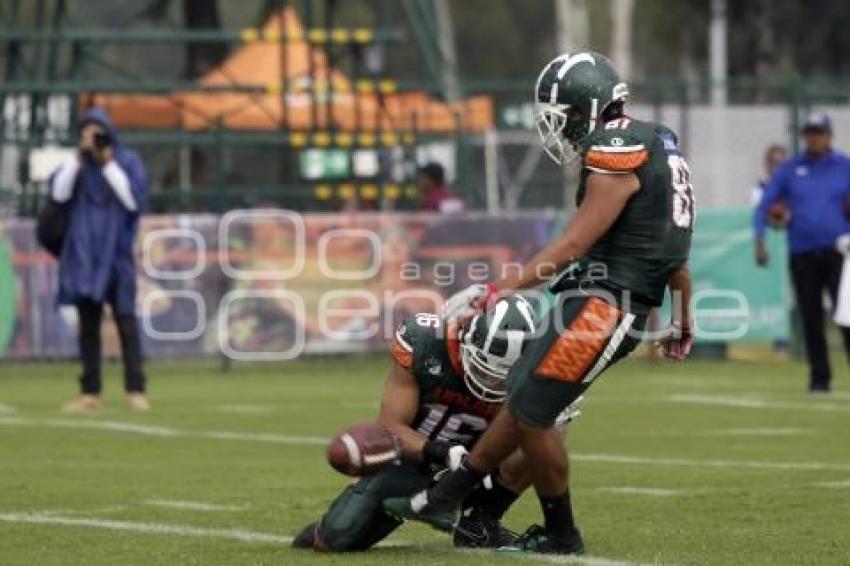 FUTBOL AMERICANO . AZTECAS VS ITESM PUEBLA