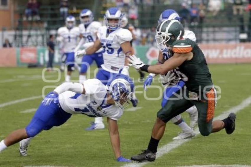 FUTBOL AMERICANO . AZTECAS VS ITESM PUEBLA