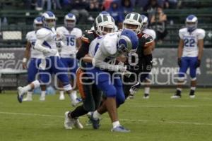 FUTBOL AMERICANO . AZTECAS VS ITESM PUEBLA