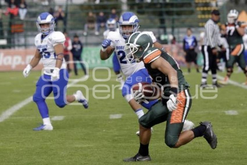 FUTBOL AMERICANO . AZTECAS VS ITESM PUEBLA