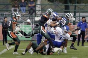 FUTBOL AMERICANO . AZTECAS VS ITESM PUEBLA