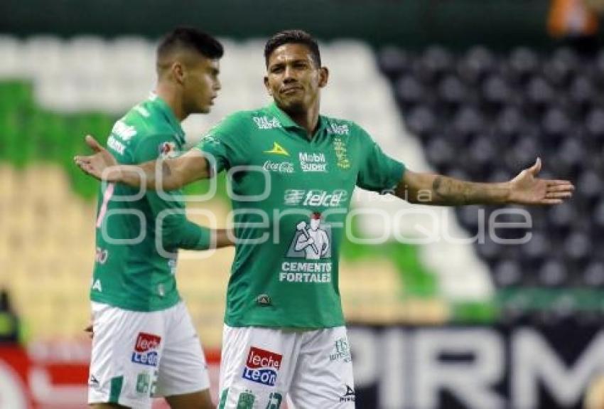 FÚTBOL . LEÓN VS CLUB PUEBLA