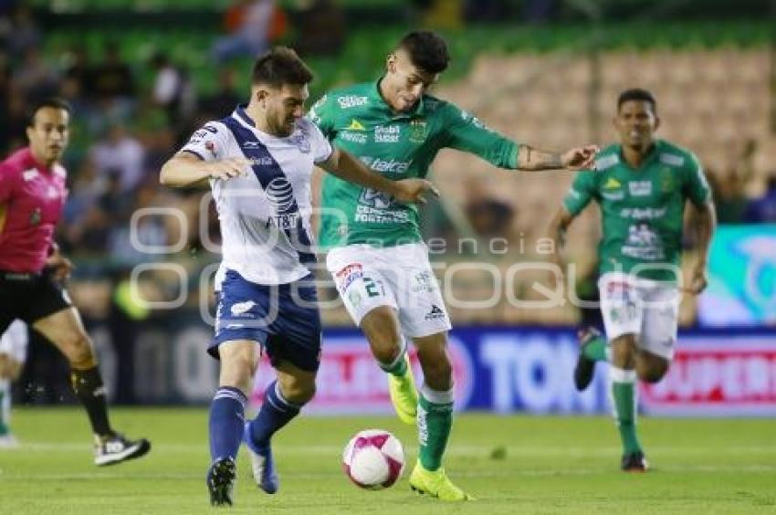 FÚTBOL . LEÓN VS CLUB PUEBLA