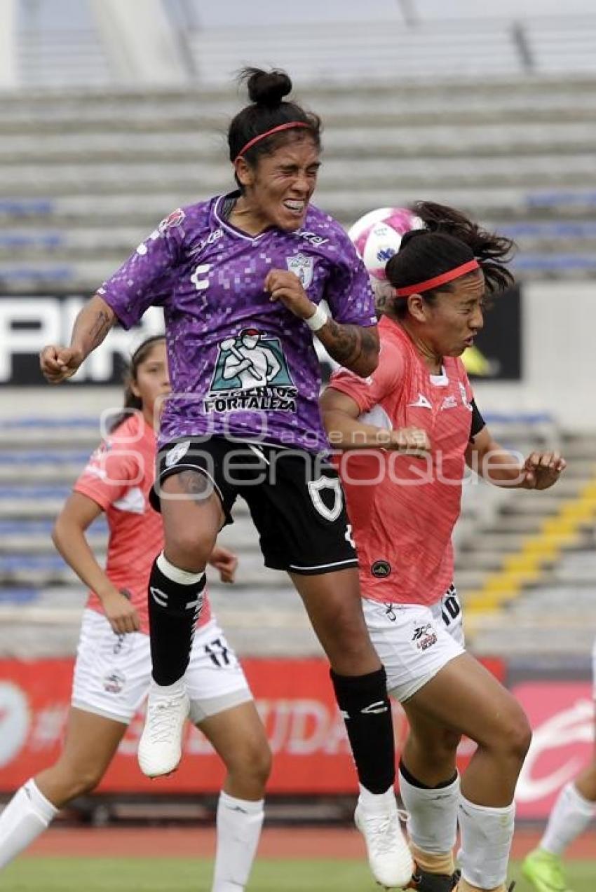 FÚTBOL FEMENIL . LOBOS BUAP VS PACHUCA