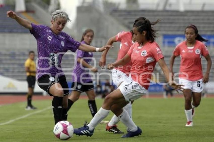 FÚTBOL FEMENIL . LOBOS BUAP VS PACHUCA