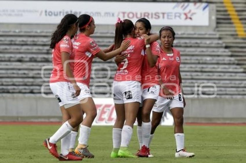 FÚTBOL FEMENIL . LOBOS BUAP VS PACHUCA