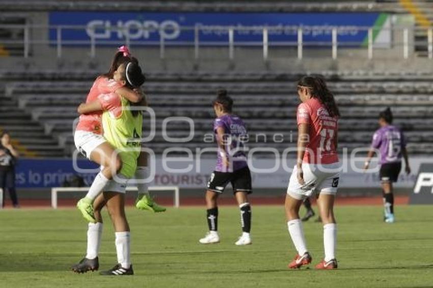 FÚTBOL FEMENIL . LOBOS BUAP VS PACHUCA