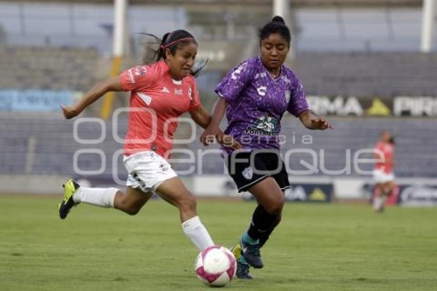 FÚTBOL FEMENIL . LOBOS BUAP VS PACHUCA