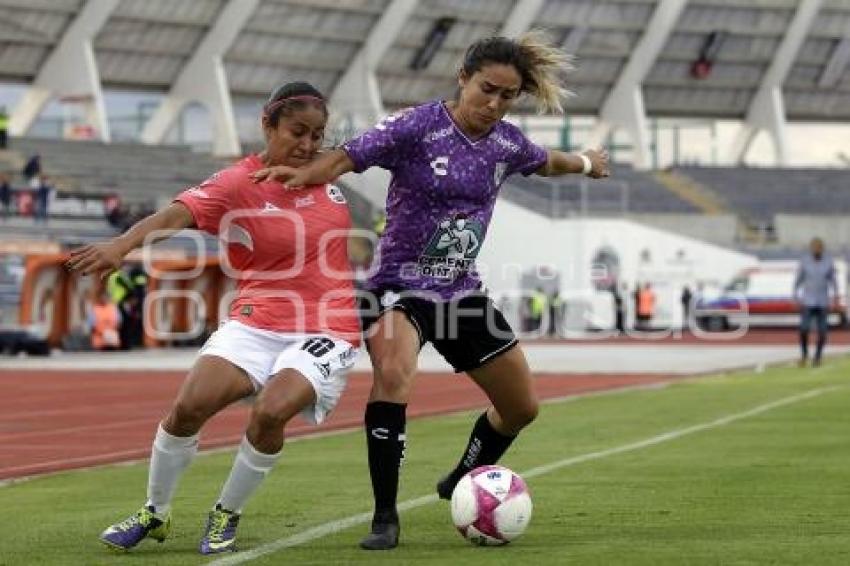 FÚTBOL FEMENIL . LOBOS BUAP VS PACHUCA