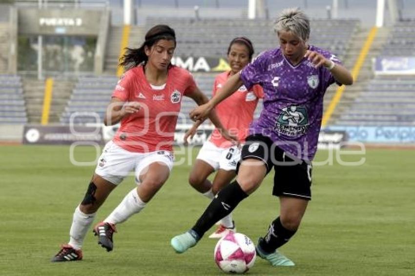 FÚTBOL FEMENIL . LOBOS BUAP VS PACHUCA