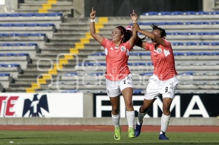 FÚTBOL FEMENIL . LOBOS BUAP VS PACHUCA