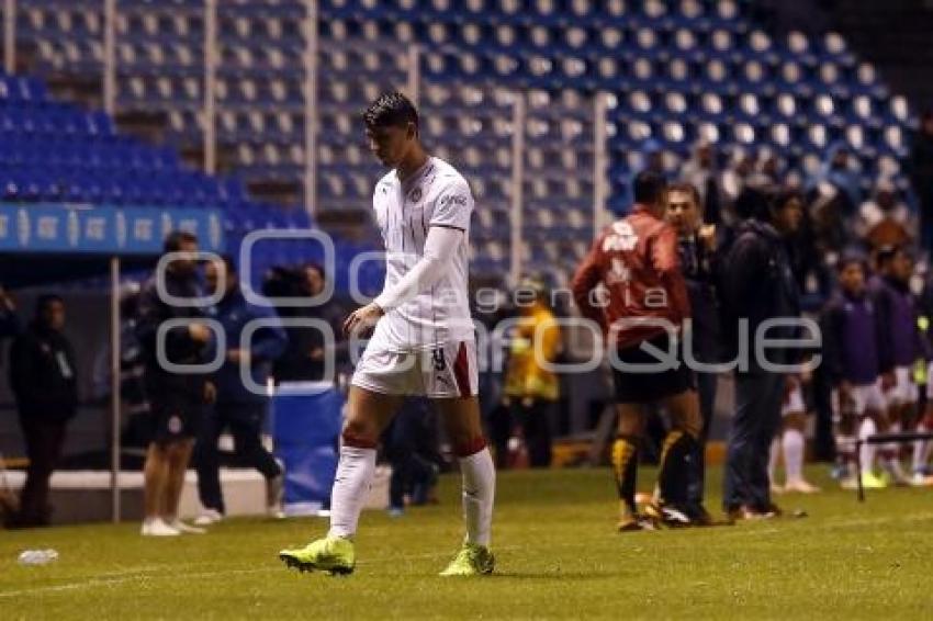 FUTBOL . CLUB PUEBLA VS CHIVAS