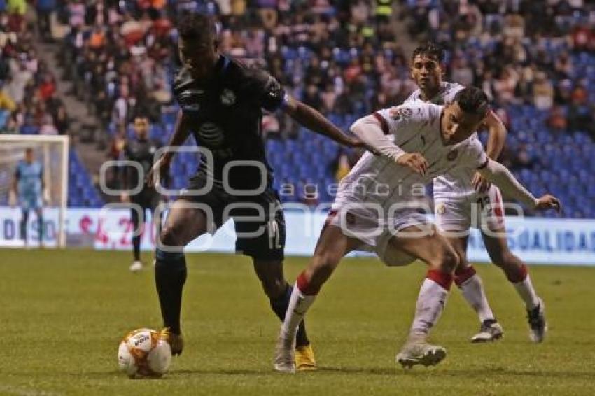 FUTBOL . CLUB PUEBLA VS CHIVAS