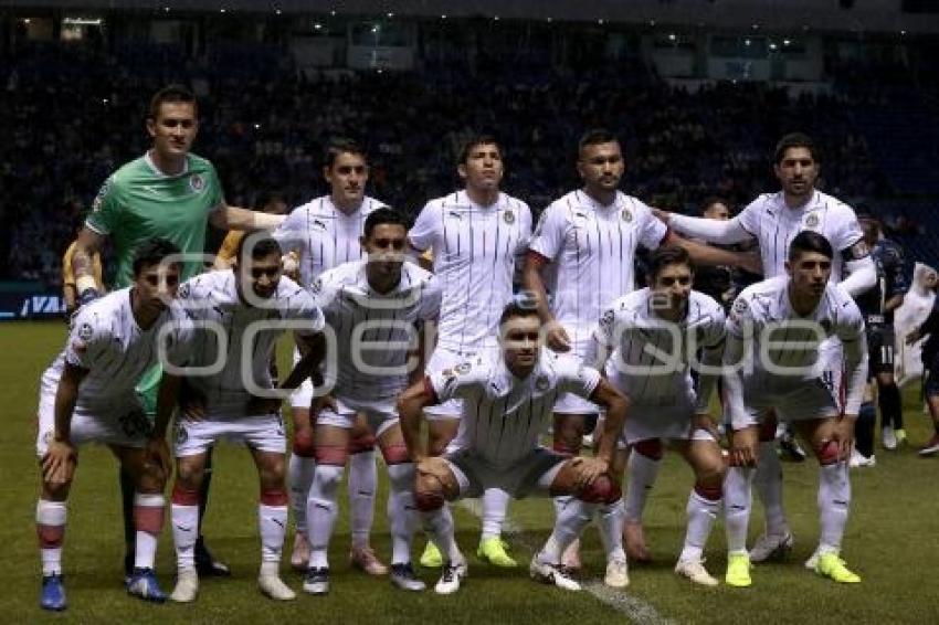 FUTBOL . CLUB PUEBLA VS CHIVAS