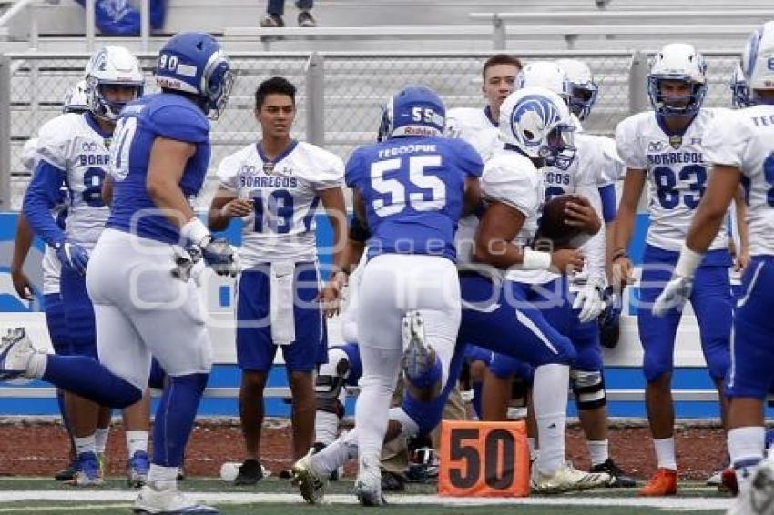 FUTBOL AMERICANO . ITESM PUEBLA VS ITESM GUADALAJARA