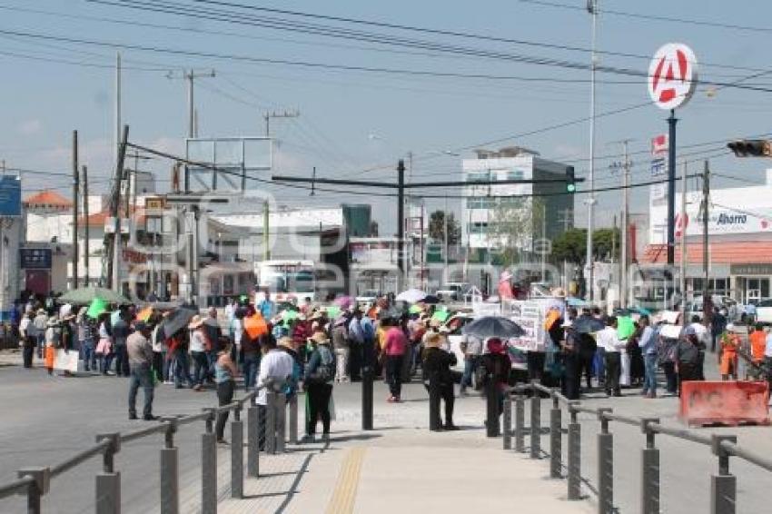 MANIFESTACIÓN CONTRA LÍNEA 3