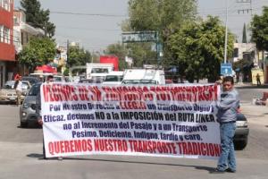 MANIFESTACIÓN  CONTRA LÍNEA  3