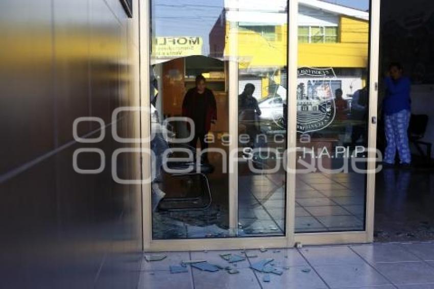SINDICATO DEL AYUNTAMIENTO . VANDALISMO