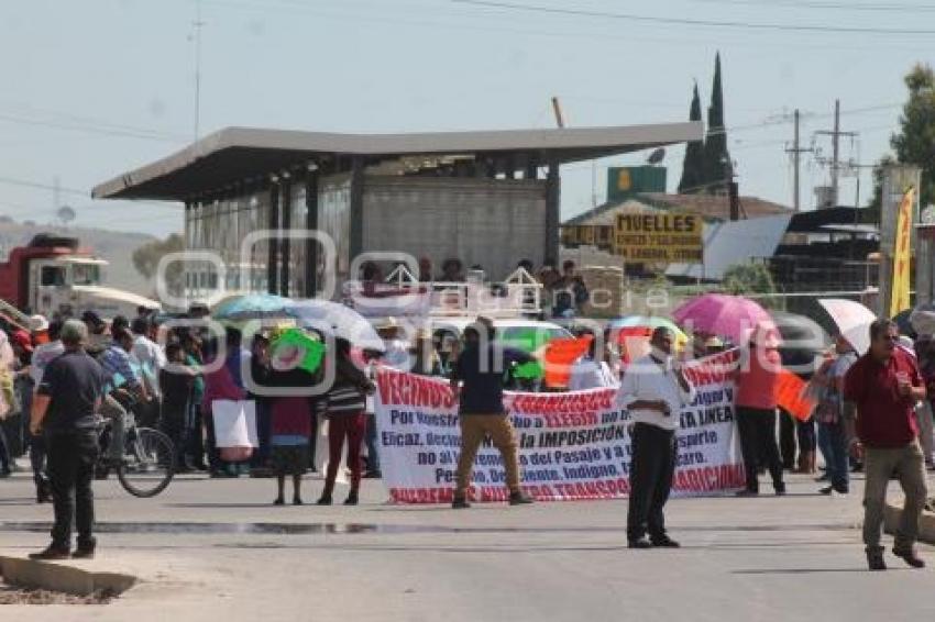 MANIFESTACIÓN CONTRA LÍNEA 3
