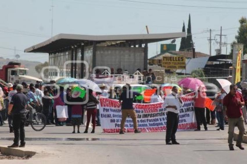 MANIFESTACIÓN  CONTRA LÍNEA  3