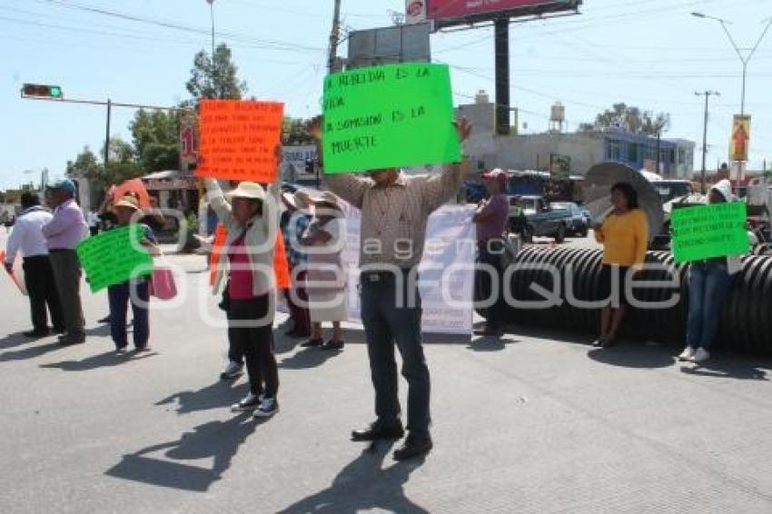 MANIFESTACIÓN CONTRA LÍNEA 3