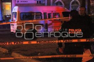 TEHUACAN . HOMICIDIO