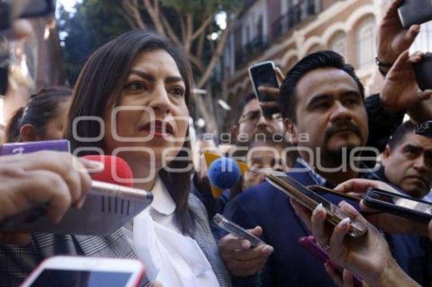 CLAUDIA RIVERA . PRUEBA PILOTO CORREDOR 5 DE MAYO