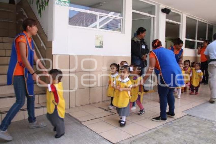 SIMULACRO GUARDERÍA IMSS