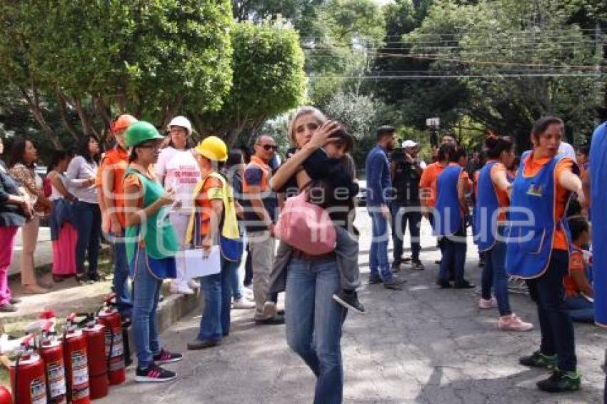 SIMULACRO GUARDERÍA IMSS