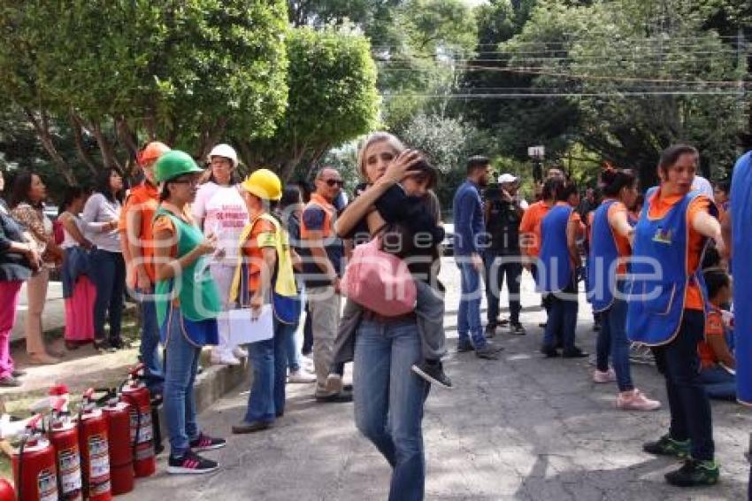 SIMULACRO GUARDERÍA IMSS