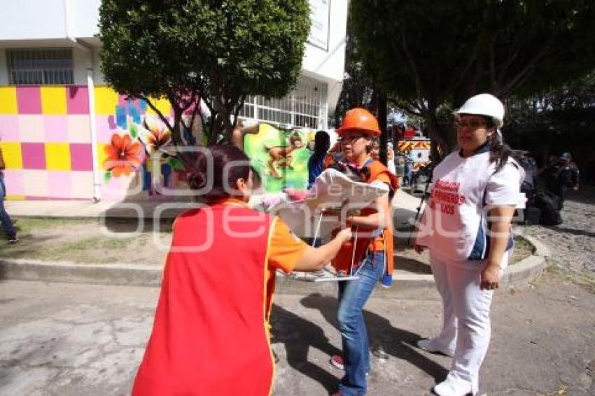 SIMULACRO GUARDERÍA IMSS