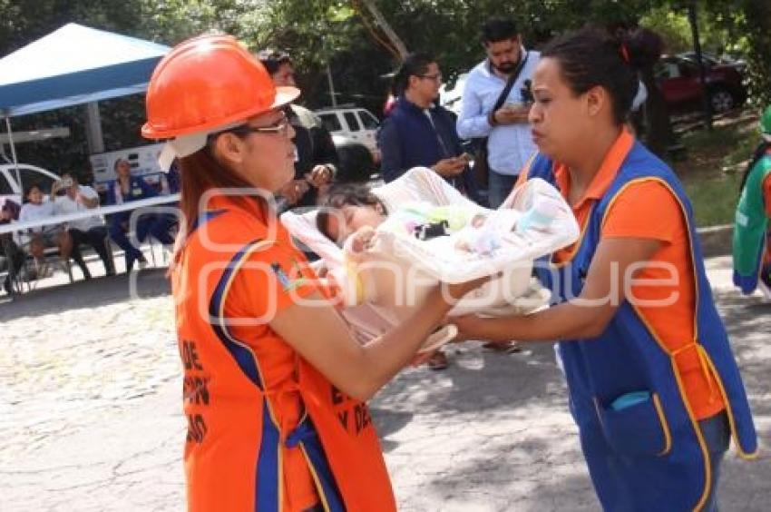 SIMULACRO GUARDERÍA IMSS