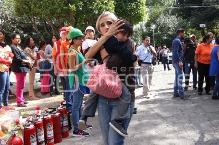 SIMULACRO GUARDERÍA IMSS