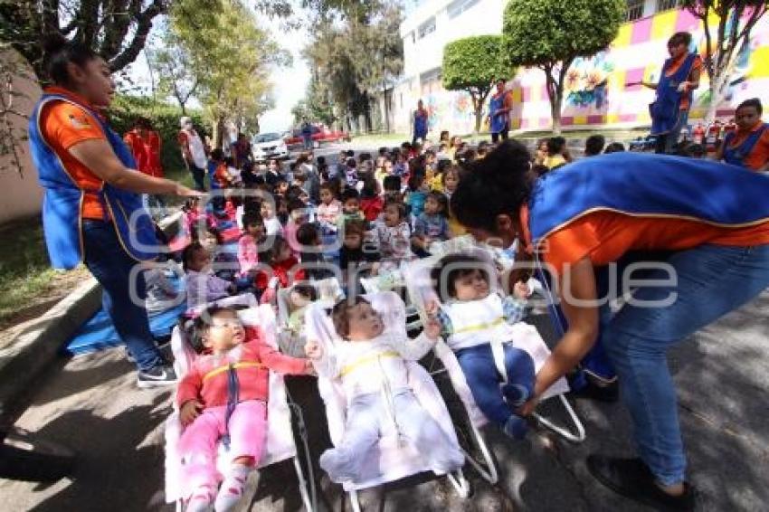 SIMULACRO GUARDERÍA IMSS