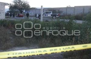 HOMICIDIOS . TEHUACÁN