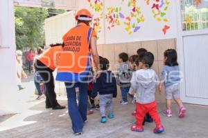 SIMULACRO GUARDERÍA IMSS