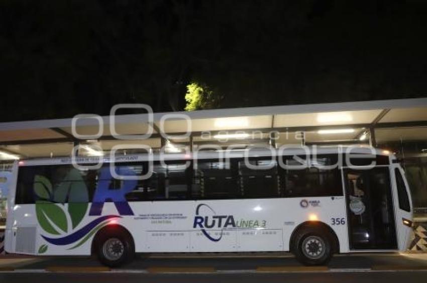 RUTA . METROBÚS . LÍNEA 3