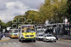 TRANSPORTE PÚBLICO BULEVAR 5 DE MAYO