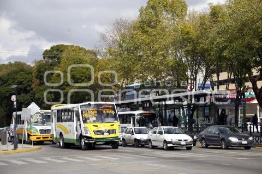 TRANSPORTE PÚBLICO BULEVAR 5 DE MAYO